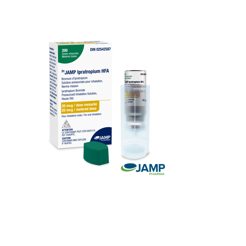 JAMP Pharma Group Announces the Commercial Launch and Availability of Pr JAMP Ipratropium HFA